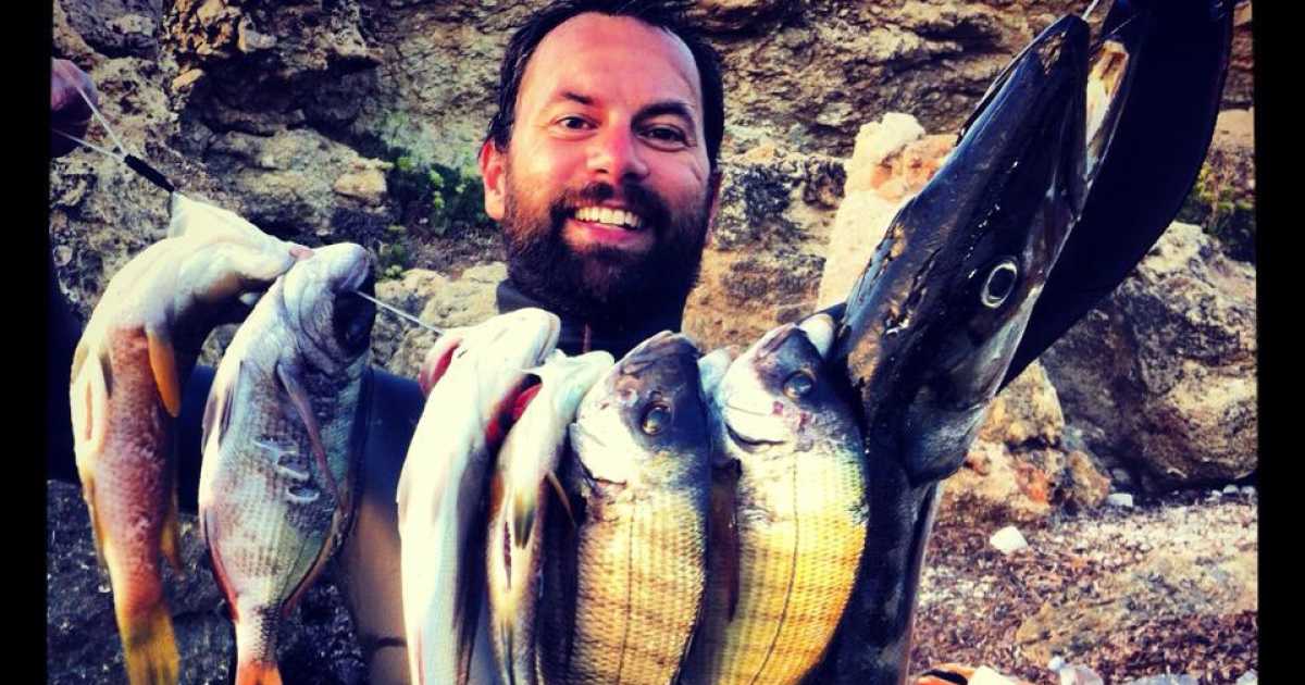 Il barese Nico Strambelli, campione di pesca in apnea: �Tutto � iniziato con un polpo� 
